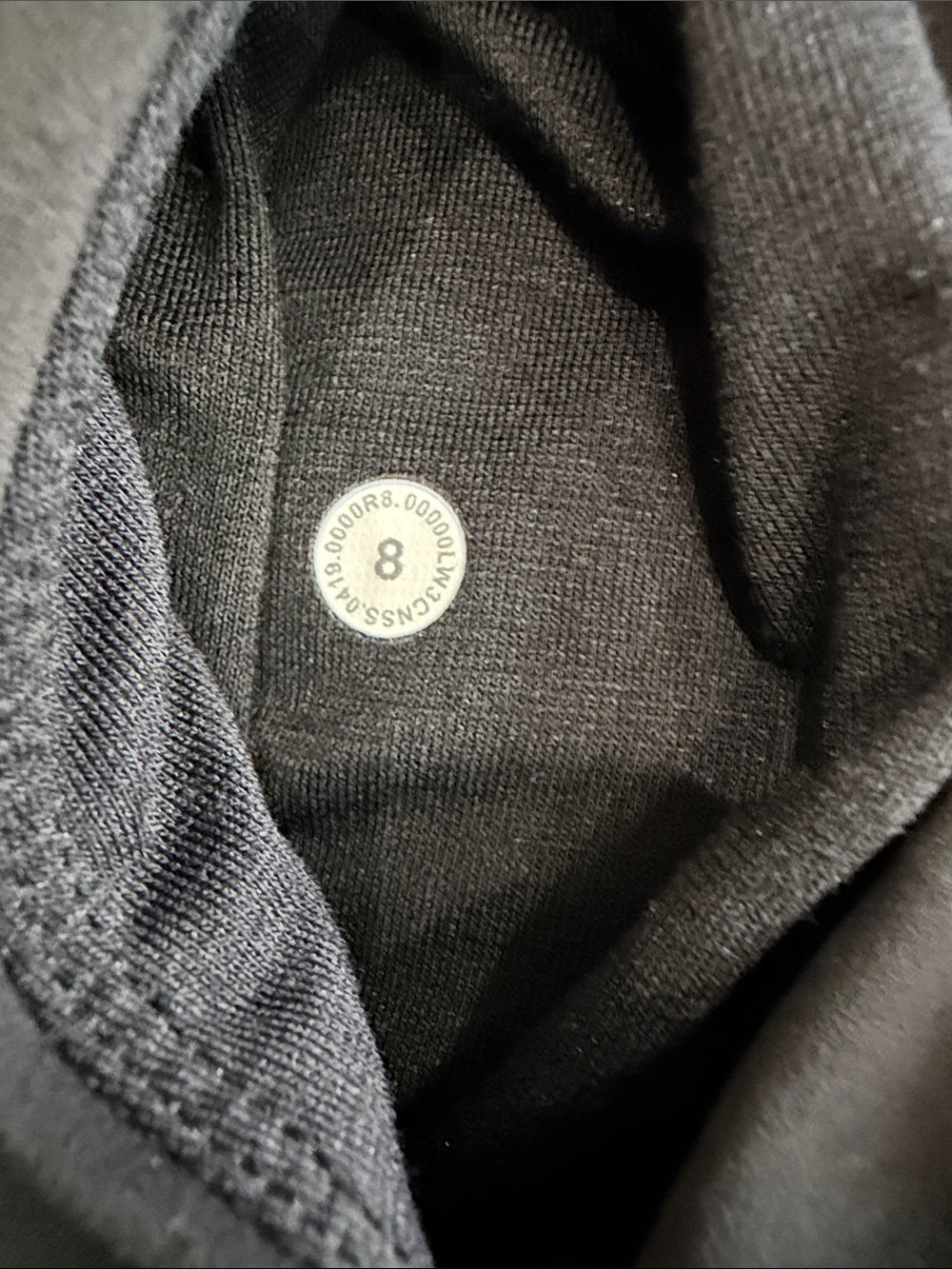 Lululemon,Size 8,Black Hooded Asymmetrical Zip Women's Jacket - Picture 13 of 17